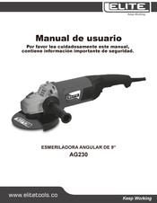 Elite AG230 User Manual