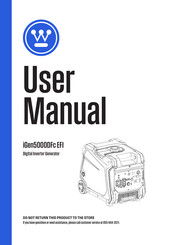 Westinghouse iGen5000DFc User Manual