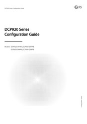 Fs DCP920 Series Configuration Manual