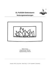 El Fuego AY6192 User Manual