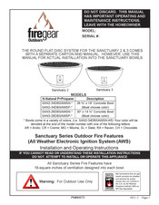 Firegear SAN2-34DBSAWSN-RA Manual
