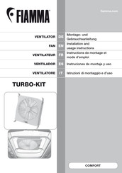 Fiamma TURBO-KIT Installation And Usage Instructions