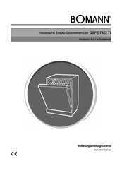 BOMANN GSPE 7422 TI Instruction Manual