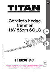 Titan TTI828HDC Manual