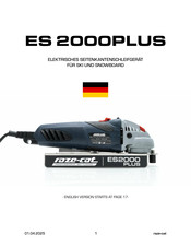 Raze-Cat ES 2000PLUS Instruction Manual