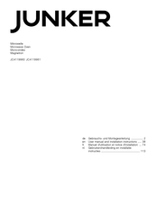 Junker JC4119960 User Manual And Installation Instructions