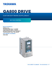 YASKAWA GA80U2415 Manual