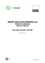 DSE DSEGenset DSE6320 Operator's Manual