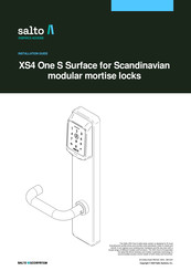 Salto XS4 One S Installation Manual