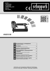 Scheppach 7906100744 Translation Of Original Instruction Manual