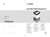Bosch Professional GLA 18VH-7500 Original Instructions Manual