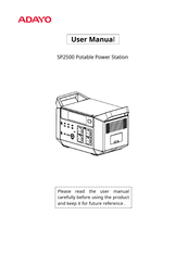 Adayo EnviroBest SP2500 User Manual