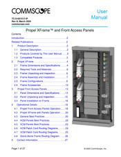 CommScope Propel XFrame PPL-FRAME-SPLC-KT User Manual