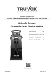 Truvox Hydromist Compact Original Instructions Manual
