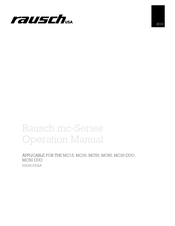 Rausch MC50 DUO Operation Manual