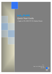 WLINK WL-ODU350 Quick Start Manual