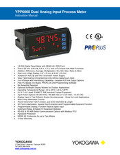YOKOGAWA PROPLUS YPP6060-7R3 Instruction Manual