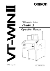 Omron VT-WIN II Operation Manual