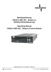 Industronic PMOD 4 XBC 001 Operating Manual