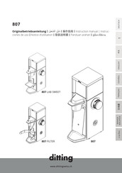 DITTING 807 LAB SWEET Instruction Manual