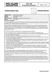 Jung EAM 4000 Product Documentation