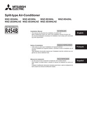 Mitsubishi Electric MXZ-5D36NL Instruction Manual