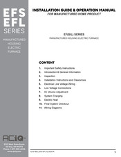 ACIQ EFS Series Installation Manual & Operation Manual