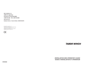 Warn Industries TABOR Installation And Operator's Manual