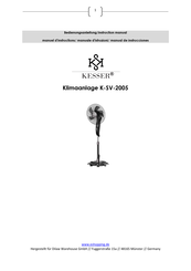 Kesser K-SV-2005 Instructions Manual