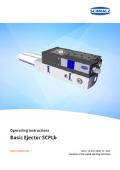 Schmalz SCPLb Operating Instructions Manual