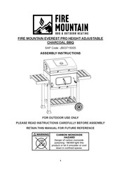 Fire Mountain EVEREST PRO JB03715005 Assembly Instructions Manual