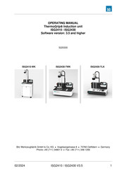 Bilz ThermoGrip ISG2410-WK Operating Manual
