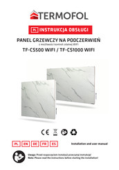 TERMOFOL TF-CS1000 WIFI User Manual
