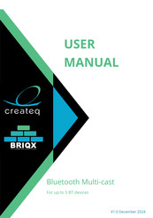 Createq BRIQX 4K30 User Manual