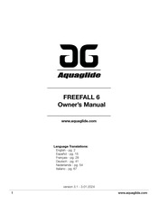 Aquaglide PLATINUM PERFORMANCE Freefall 6 Owner's Manual