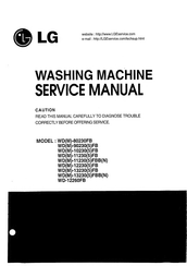 LG WD(M)-12230(5)FB Service Manual