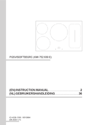 Amica PG5VI503FTB5SRC Instruction Manual
