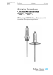 Endress+Hauser TMR31 Operating Instructions Manual