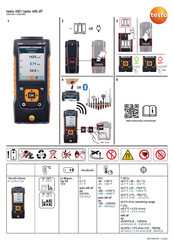 TESTO 440 Quick Start Manual
