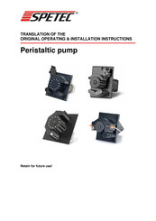 SPETEC MP-12-SM-4-DU Operating & Installation Instructions Manual