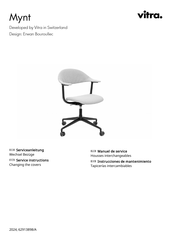 VITRA Mynt Service Instructions Manual