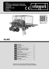Scheppach HL460 Translation Of Original Instruction Manual