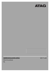 Atag WD17 M Series Instructions For Use Manual