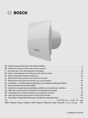 Bosch Fan 1500 Instruction Manual
