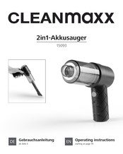 Cleanmaxx 15093 Operating Instructions Manual