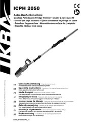 Ikra ICPH 2050 Operating Instructions Manual