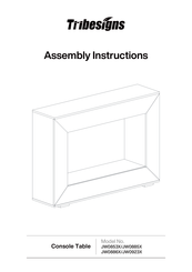 Tribesigns JW0853X Assembly Instructions Manual