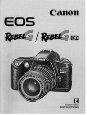 Canon EOS Rebel G Instructions Manual