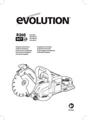 Evolution 109-0003 Original Instructions Manual