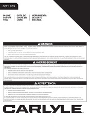 Carlyle CPTILCO3 Quick Start Manual